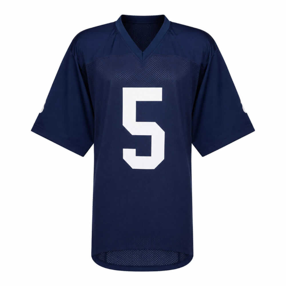 Paul Hornung Signed Navy Throwback Custom Football Jersey w/56 Heisman