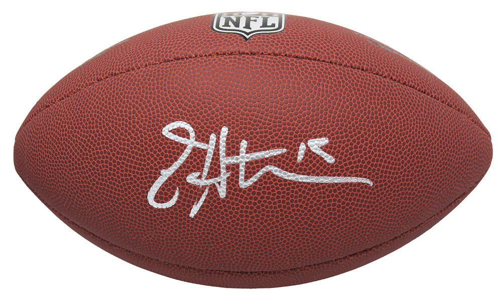 Jeff Hostetler Signed Wilson Limited Full Size NFL Football