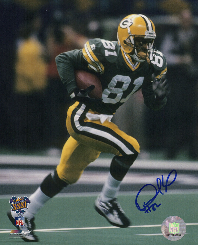 Desmond Howard Signed Green Bay Packers Super Bowl XXXI Kick Return 8x10 Photo