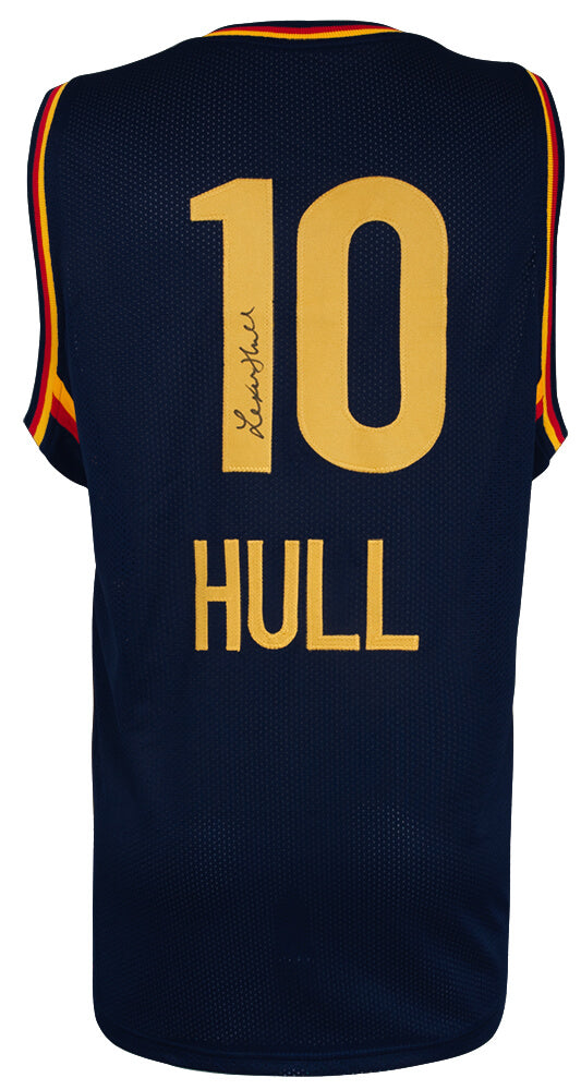 Lexie Hull Signed Navy Blue Custom Basketball Jersey
