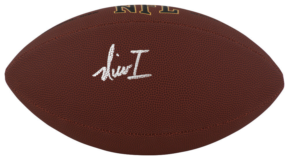Nico Iamaleava Signed Wilson Super Grip Full Size NFL Football