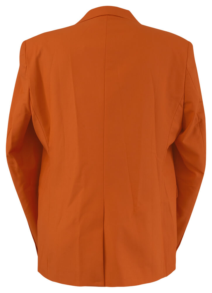2005 Illinois Fighting Illini Team Signed Orange Blazer Sport Coat Jacket w/6 Signatures, 3 Inscriptions