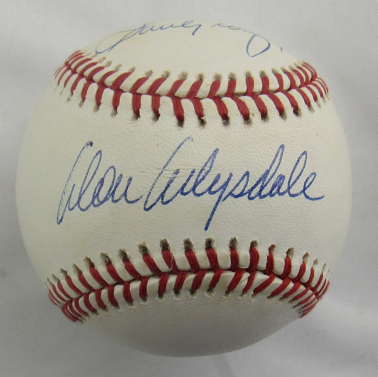 Don Drysdale Sandy Koufax Signed Auto Rawlings Baseball PSA/DNA A91810