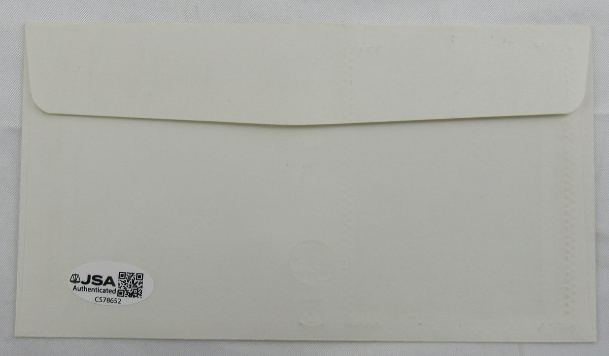 Don Mattingly Signed Cachet Auto Envelope JSA CS78652