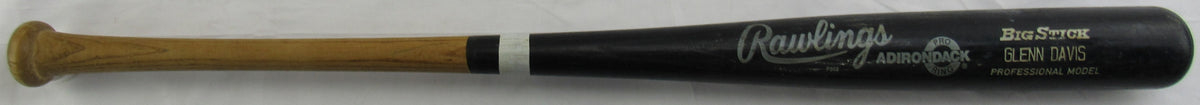 Glenn Davis Game Used Rawlings Auto Baseball Bat