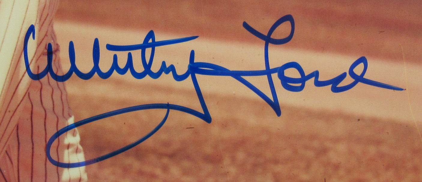 Whitey Ford Signed Auto 8x10 Photo JSA CJ55949