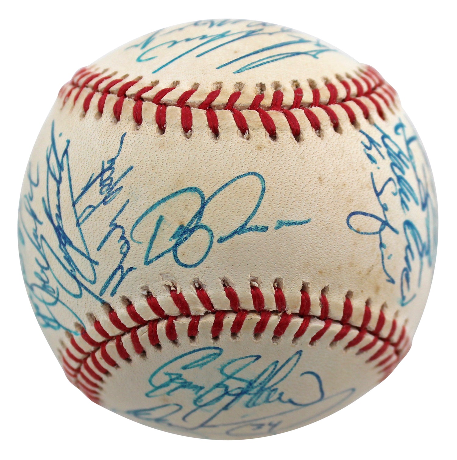 1997 Phillies (28) Daulton, Jefferies Morandini Signed Onl Baseball BAS #AC01899