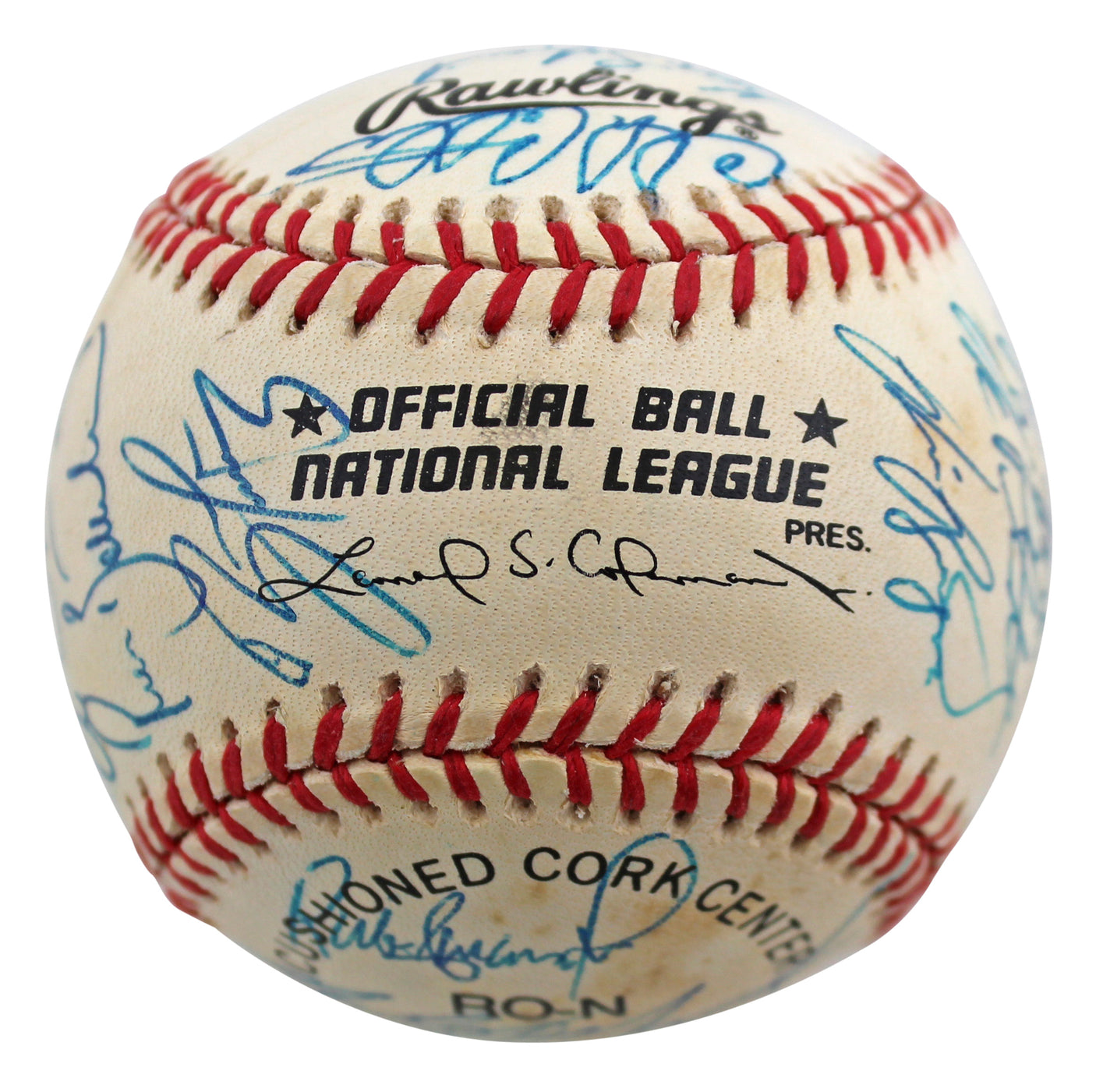 1997 Phillies (28) Daulton, Jefferies Morandini Signed Onl Baseball BAS #AC01899