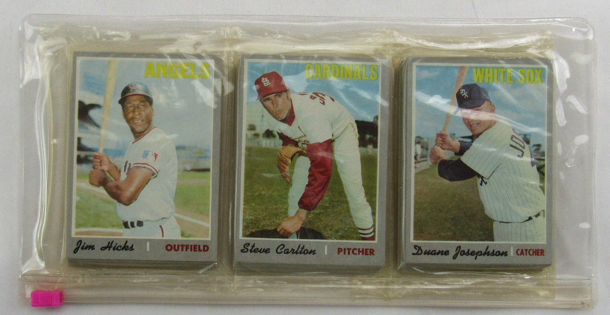 1970 Topps Steve Carlton Vintage Baseball Rack Pack - See Notes