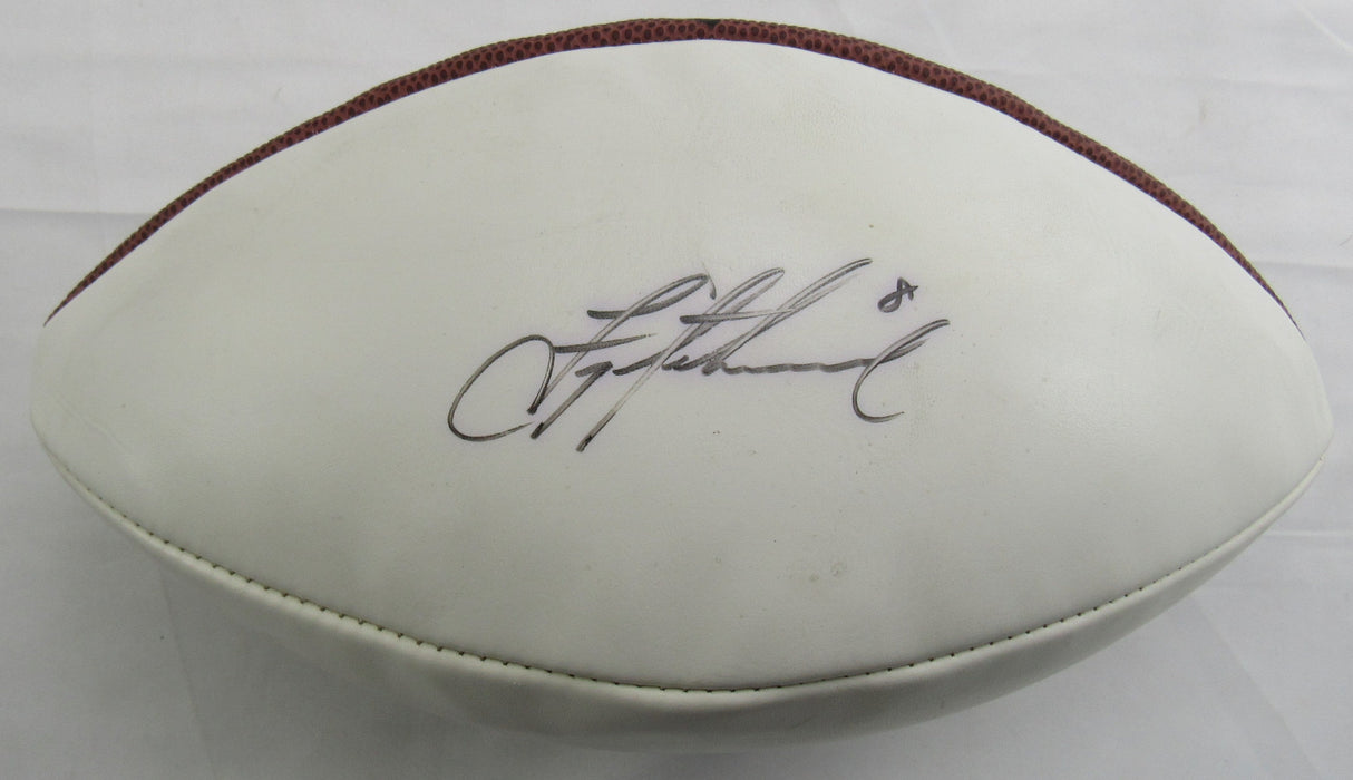Troy Aikman Signed Wilson Football JSA CS78510 - White Panel