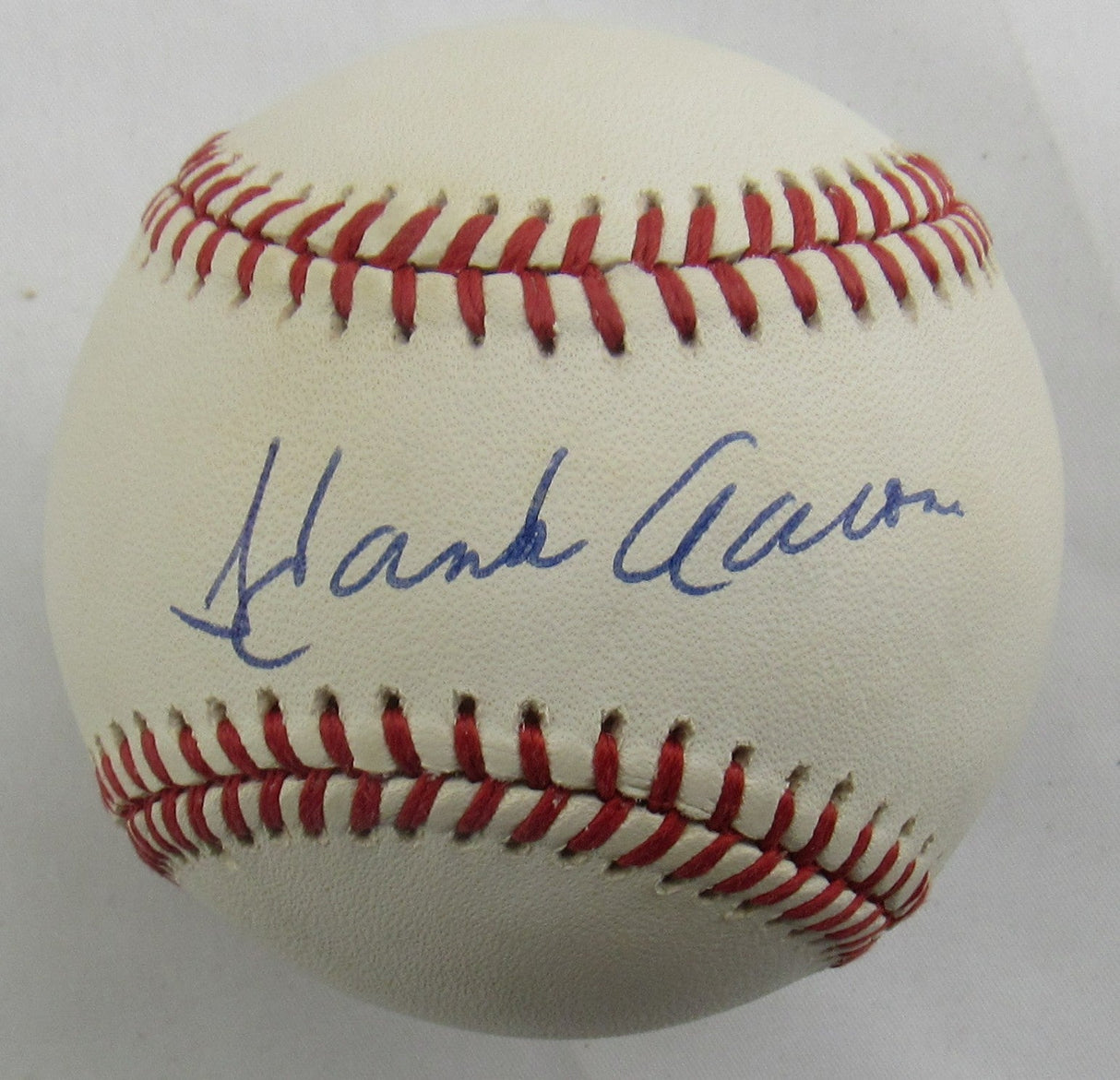 Hank Aaron Signed Auto Rawlings Baseball JSA LOA ZZ77769