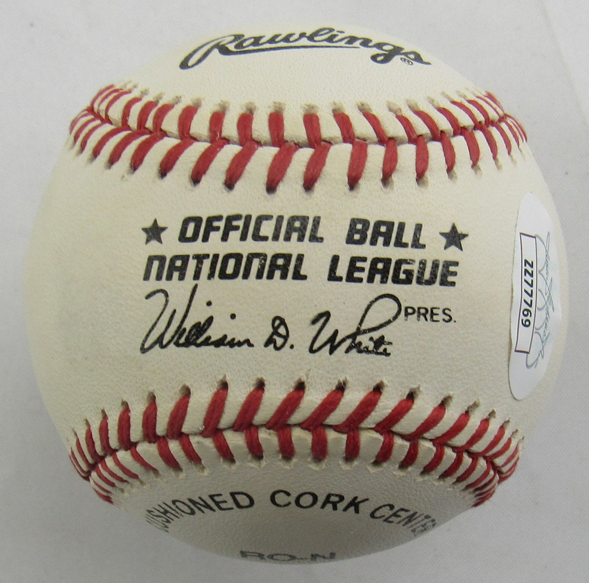 Hank Aaron Signed Auto Rawlings Baseball JSA LOA ZZ77769