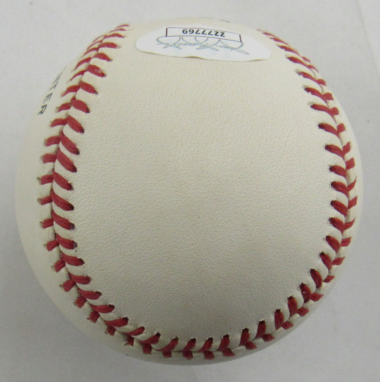 Hank Aaron Signed Auto Rawlings Baseball JSA LOA ZZ77769