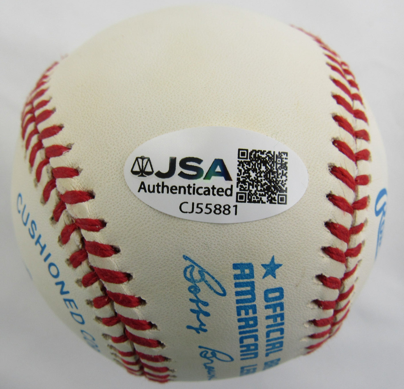 Nolan Ryan Signed Auto Rawlings Baseball JSA CJ55881