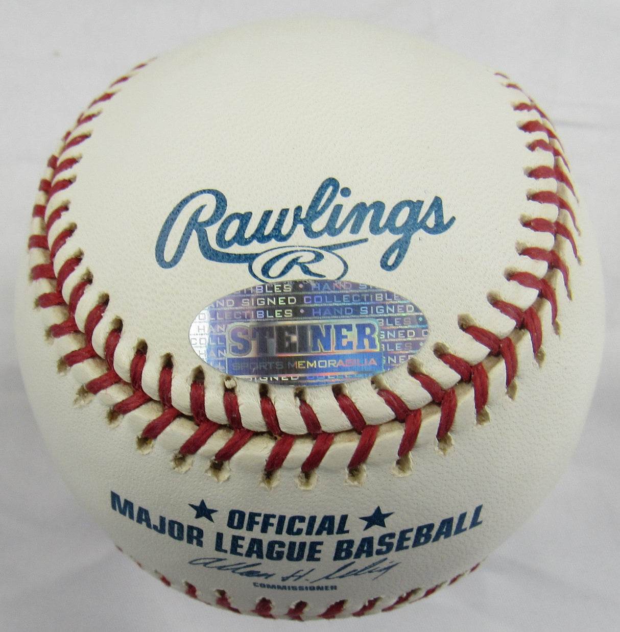 Wade Boggs Signed Auto Rawlings Baseball w/ HOF Insc Steiner Hologram/MLB Hologram