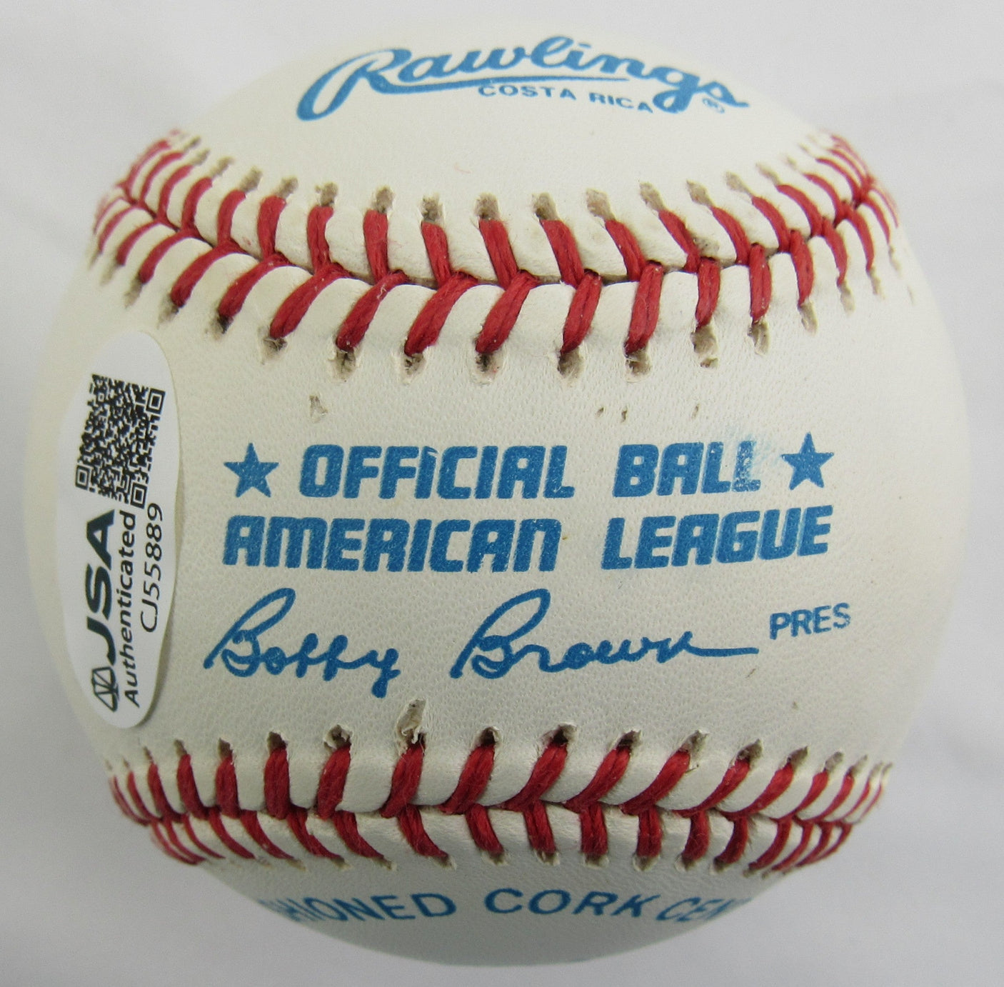 Yogi Berra Whitey Ford Signed Auto Rawlings Baseball JSA CJ55889