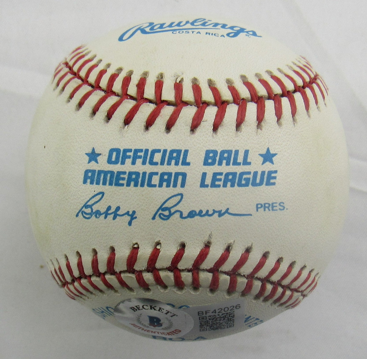 Roger Clemens Signed Auto Rawlings Baseball Beckett BF42026 Holo