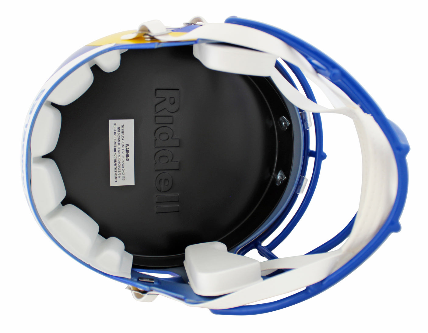 Rams Blake Corum Authentic Signed Full Size Speed Rep Helmet BAS Witnessed