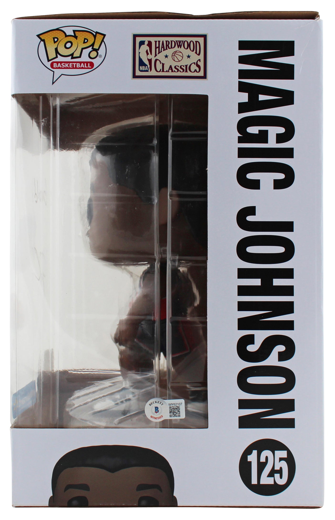 Magic Johnson "92 Gold" Signed 10" USA Basketball #125 Funko Pop Figure BAS 3