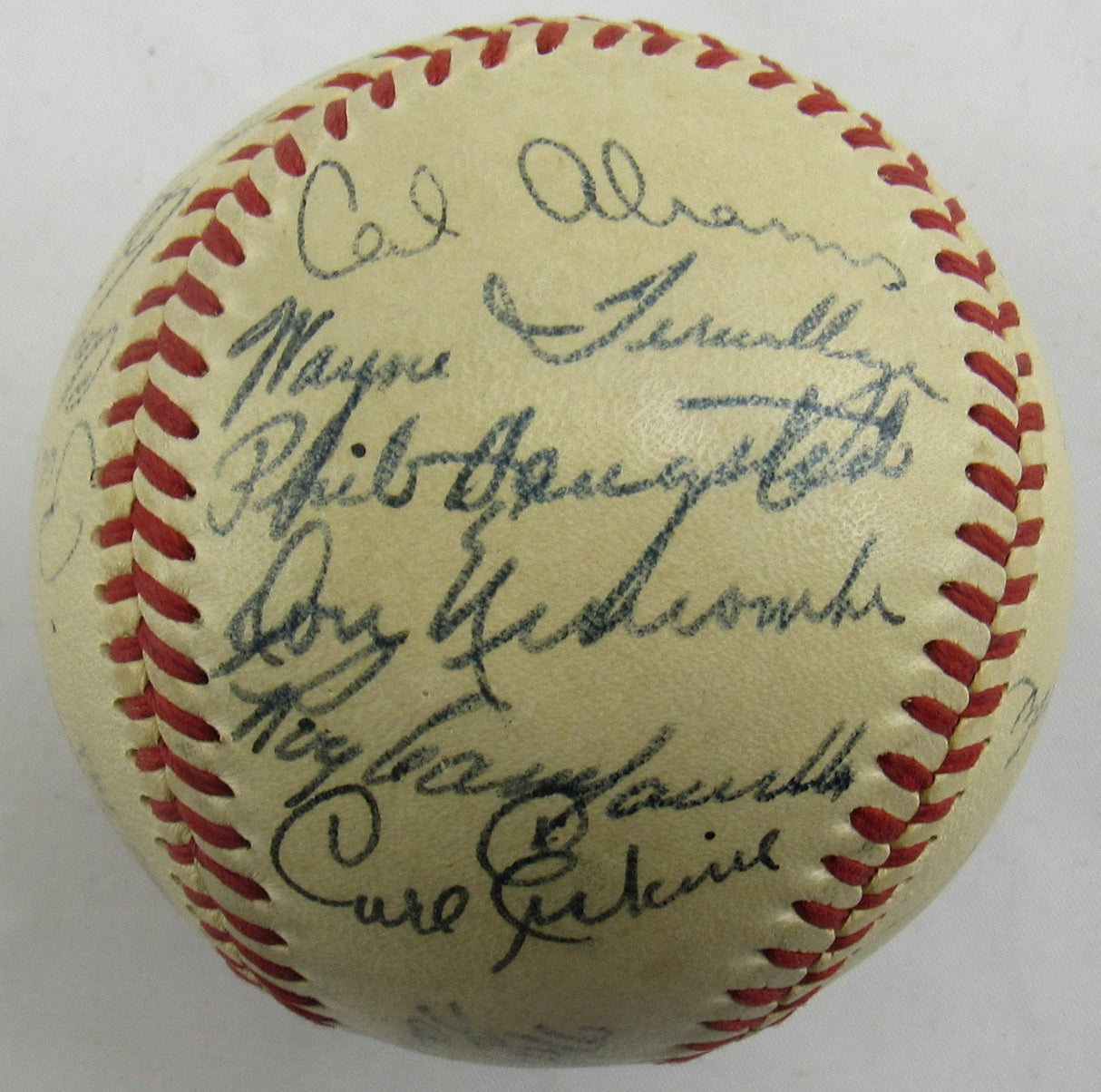 Jackie Robinson Roy Campanella Gil Hodges +22 1951 Dodgers Team Signed Auto Rawlings Baseball JSA LOA ZZ82763