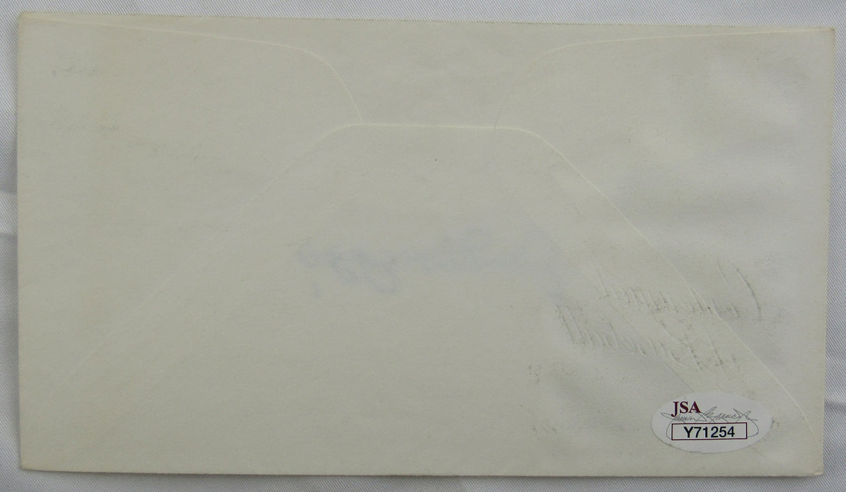 Joe DiMaggio Signed Auto Envelope JSA LOA Y71254