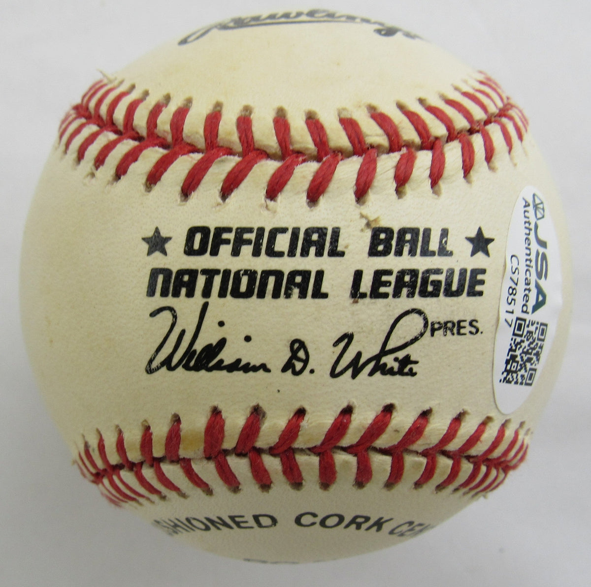 Gary Carter Signed Rawlings Baseball JSA CS78517