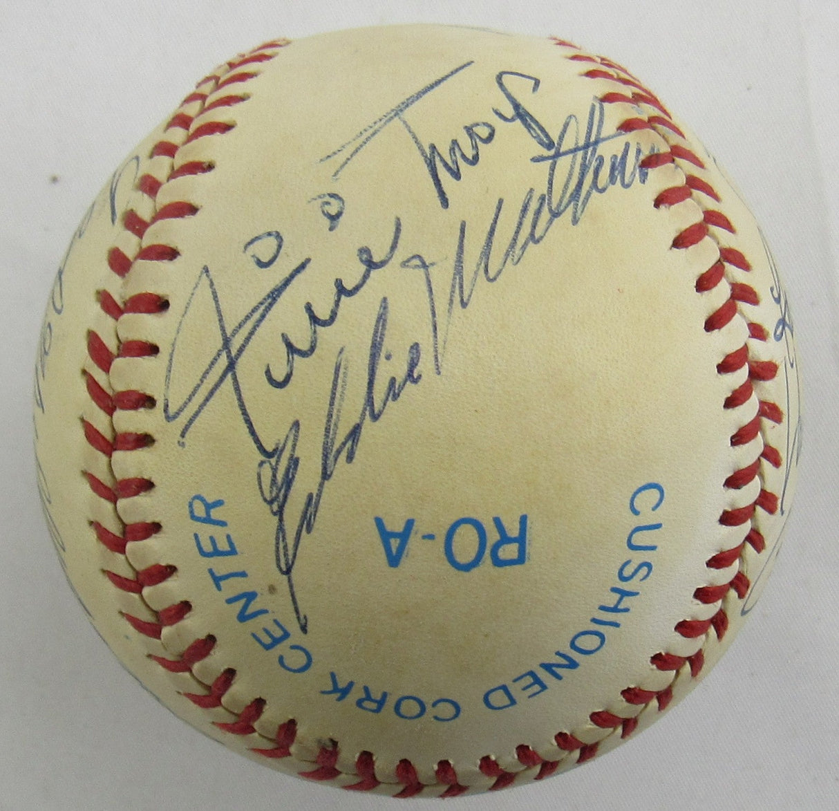 Roger Maris Mickey Mantle Ted Williams Hank Aaron +11 MLB Legends Signed Auto Rawlings Baseball JSA LOA ZZ82758
