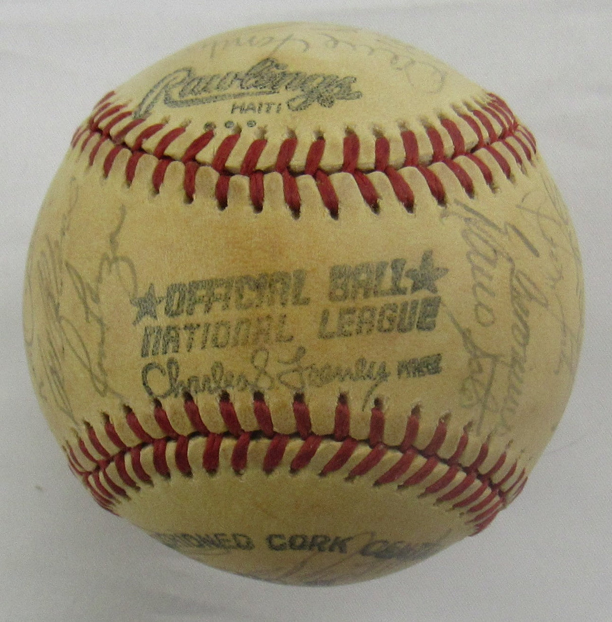 1980 Cincinnati Reds Team Ball - Johnny Bench, Tom Seaver, George Foster