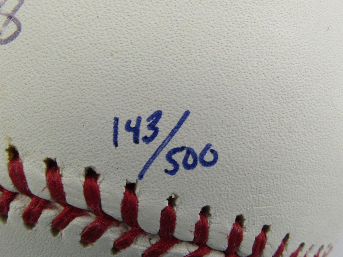 Jonathan Papelbon Signed Auto Rawlings 2007 World Series Baseball #143/500 JSA CJ55898