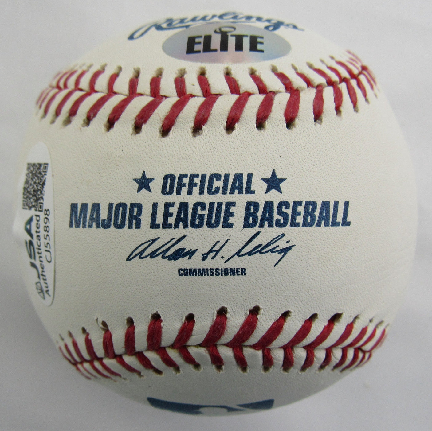 Jonathan Papelbon Signed Auto Rawlings 2007 World Series Baseball #143/500 JSA CJ55898