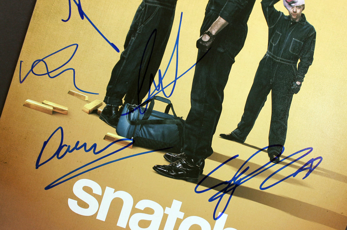 Snatch (7) Grint, De Rakoff +5 Signed 12x18 Mini Movie Poster BAS #A85166