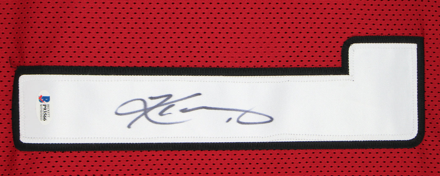 Kyler Murray Authentic Signed Red Pro Style Framed Jersey Autographed BAS Wit