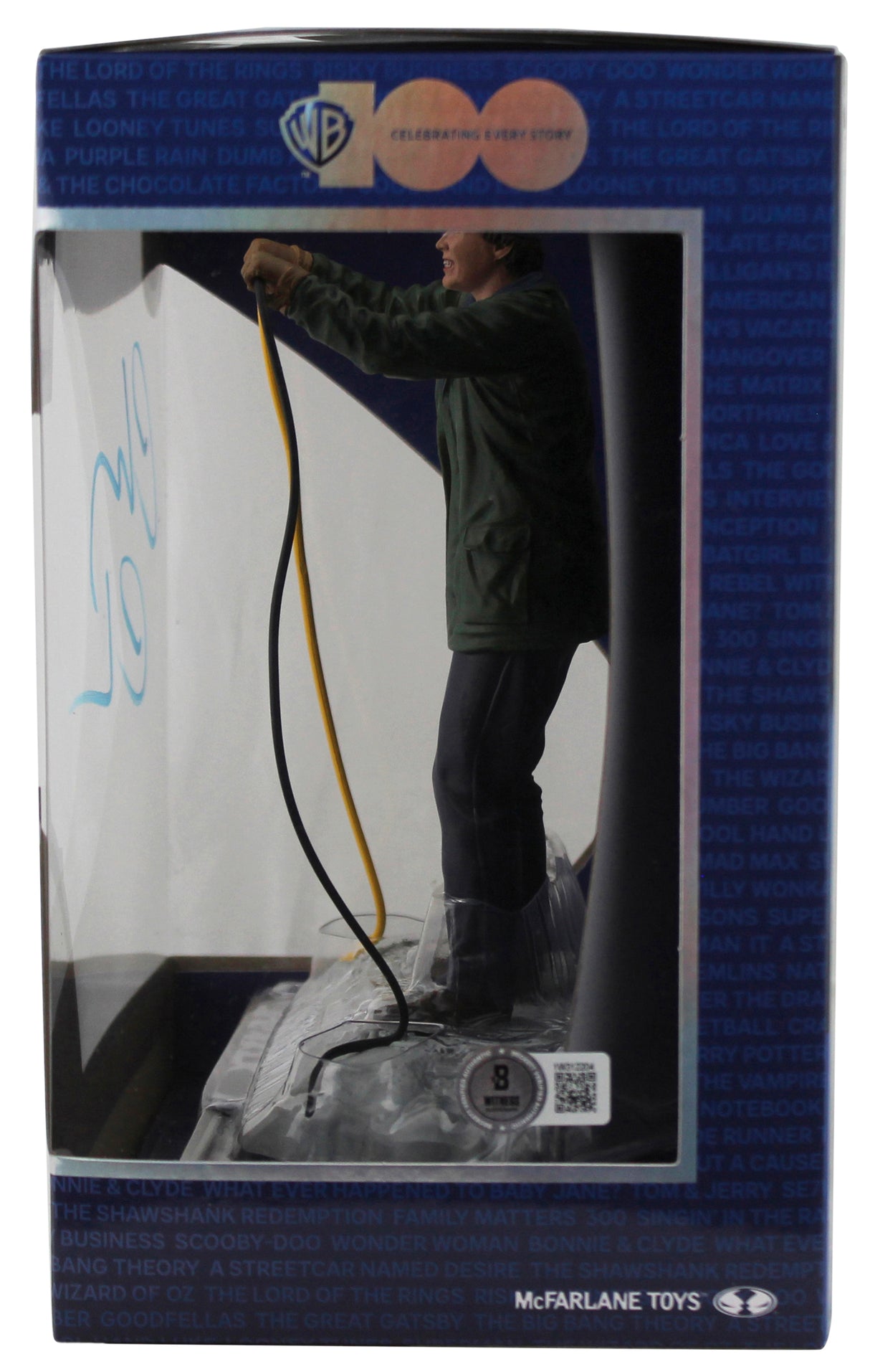 Chevy Chase Christmas Vacation Signed McFarlane Clark Griswold Figure BAS Wit