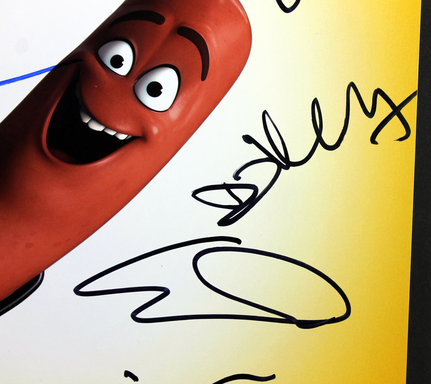 Sausage Party (Paul Rudd, David Krumholtz +8) Signed 12x18 Photo BAS #A85158