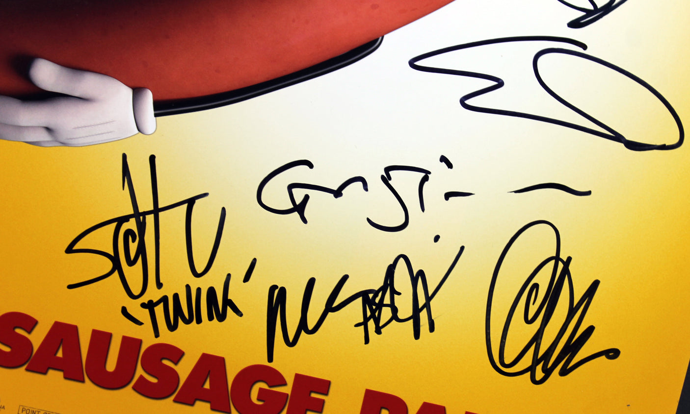 Sausage Party (Paul Rudd, David Krumholtz +8) Signed 12x18 Photo BAS #A85158