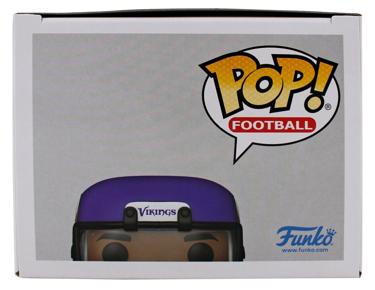 Vikings Justin Jefferson Authentic Signed #239 Funko Pop Vinyl Figure BAS Wit