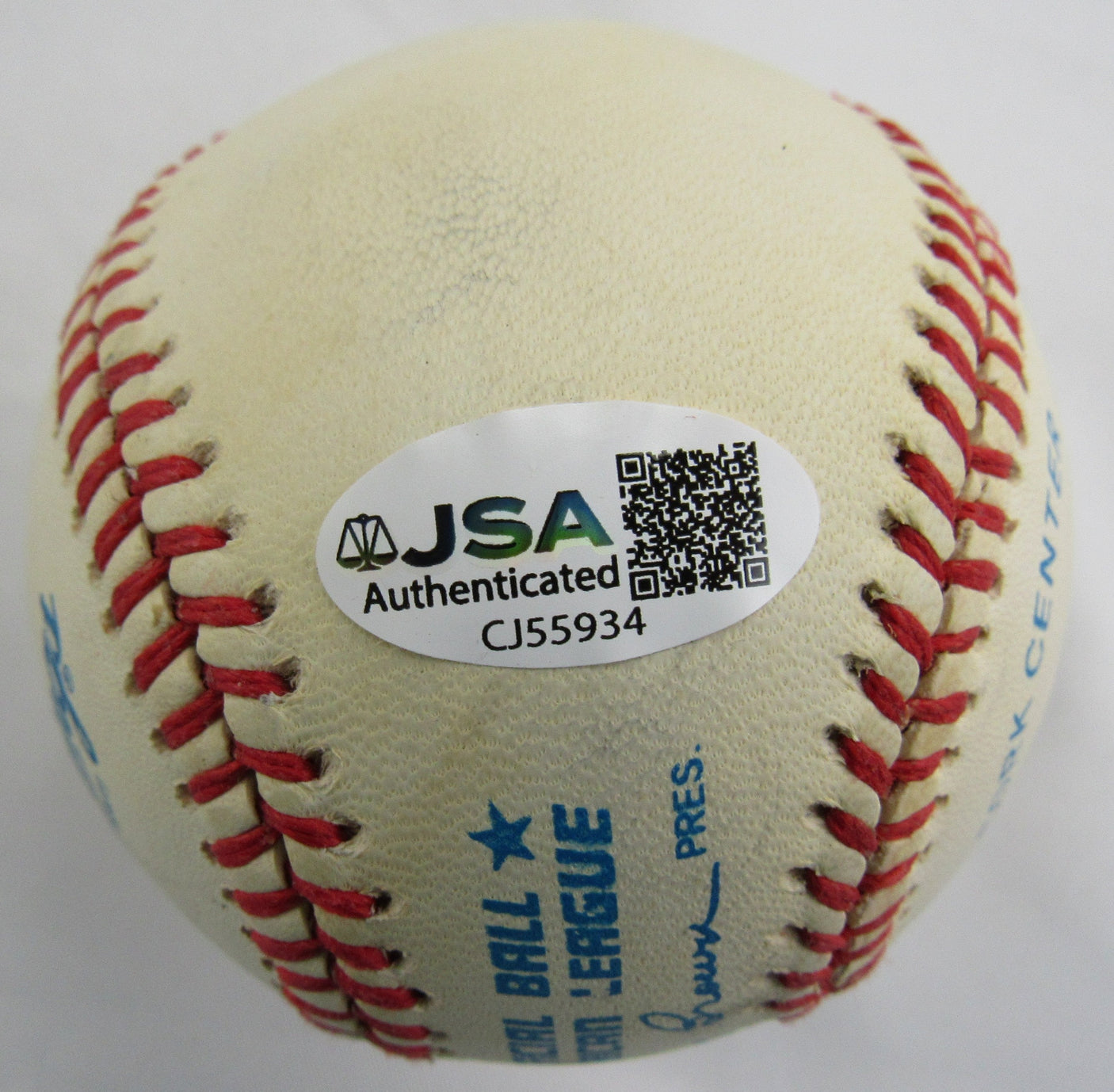 Nolan Ryan Signed Auto Rawlings Baseball JSA CJ55934