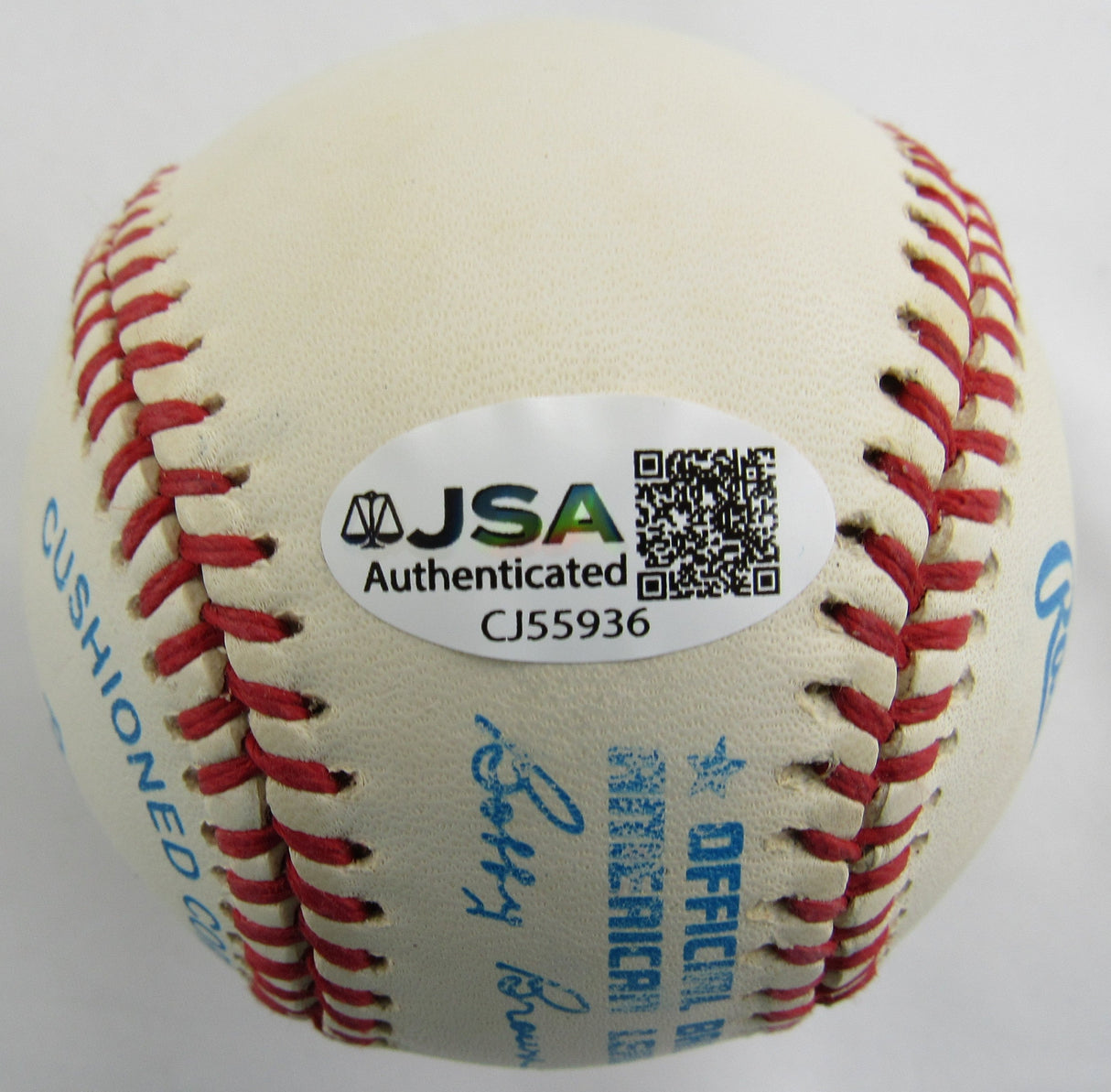 Hoyt Wilhelm Signed Auto Rawlings Baseball JSA CJ55936