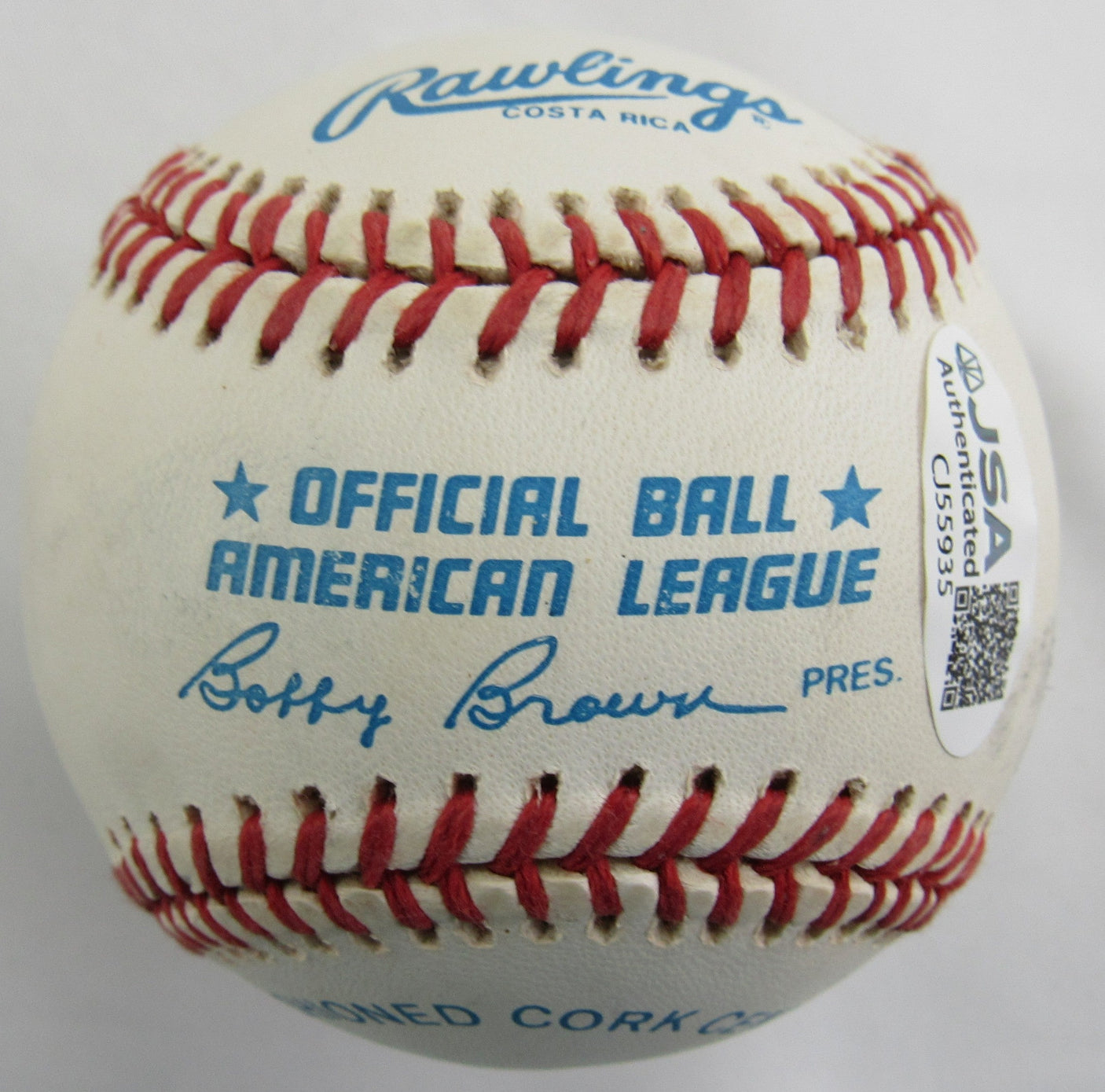 Reggie Jackson Signed Auto Rawlings Baseball JSA CJ55935