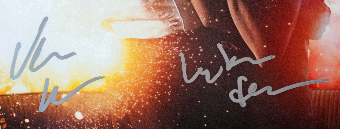 First Man (3) Haas, Fugit & Hamilton Authentic Signed 12x18 Photo BAS #A57895