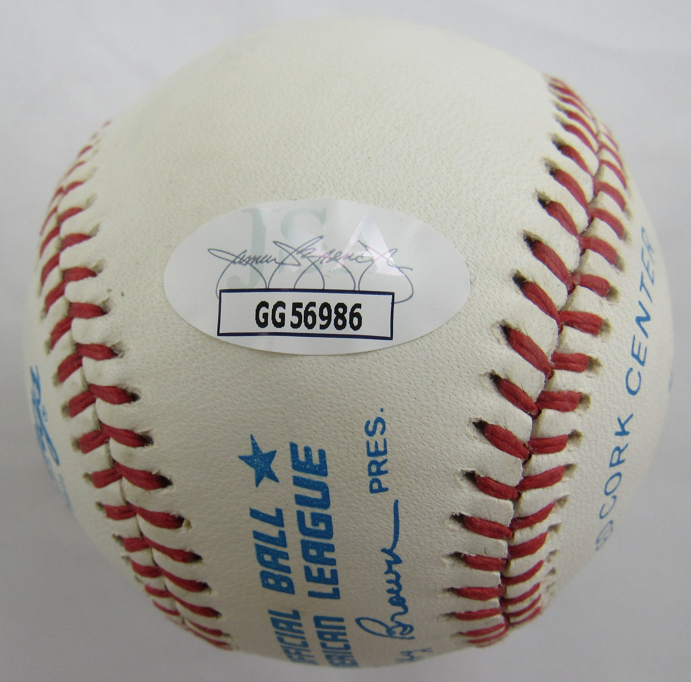 George Brett Signed Auto Rawlings Baseball JSA GG56986