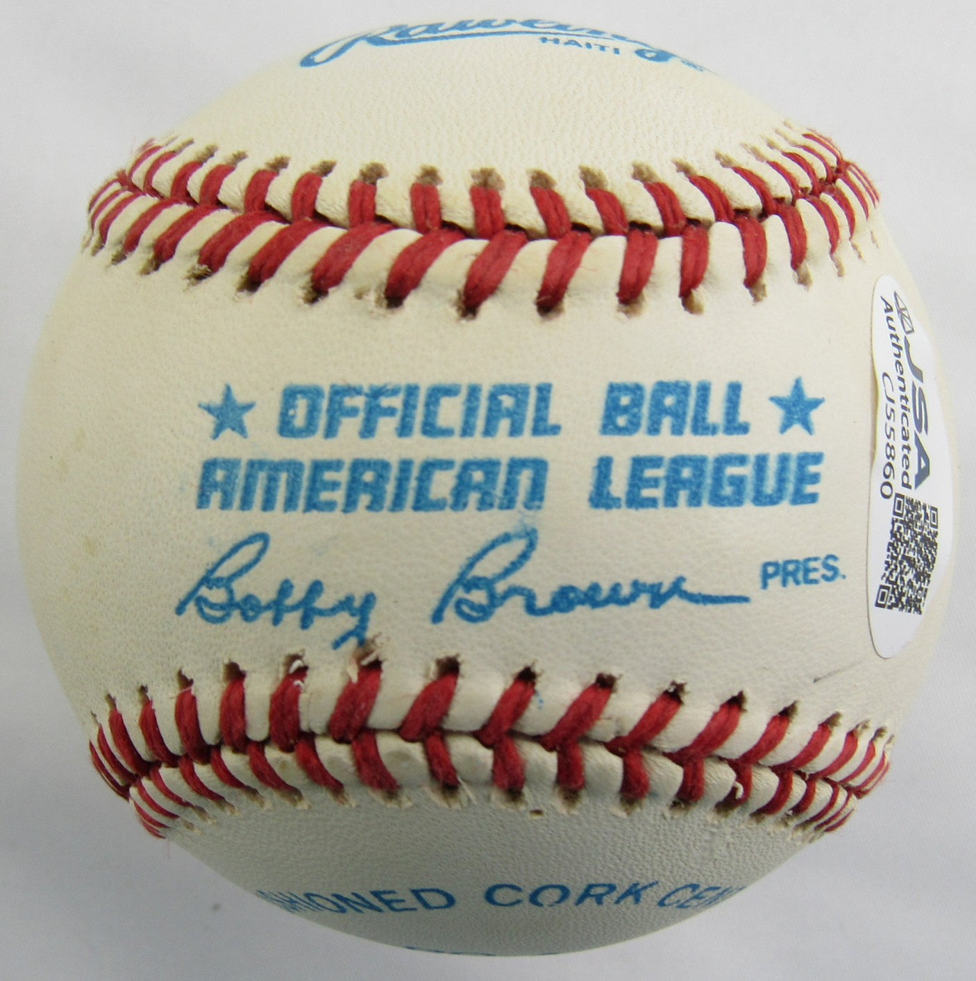 Nolan Ryan Signed Auto Rawlings Baseball JSA CJ55860