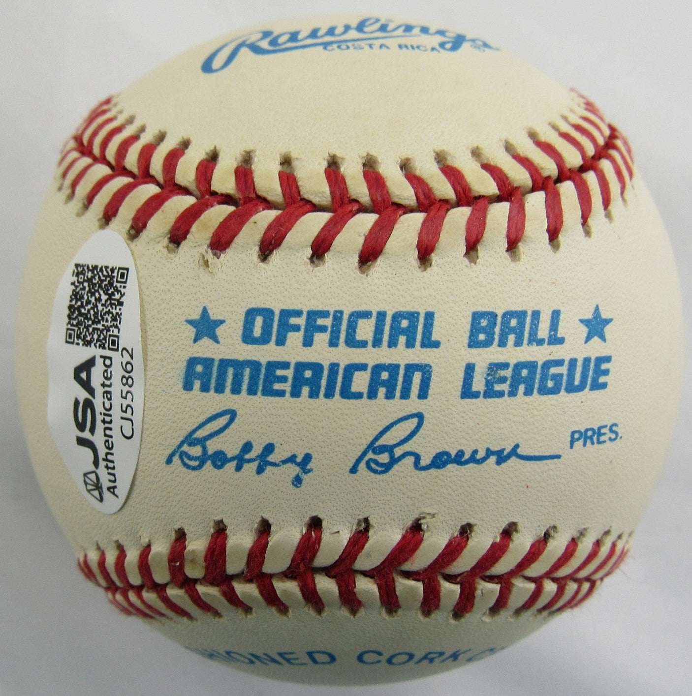 Nolan Ryan Signed Auto Rawlings Baseball JSA CJ55862
