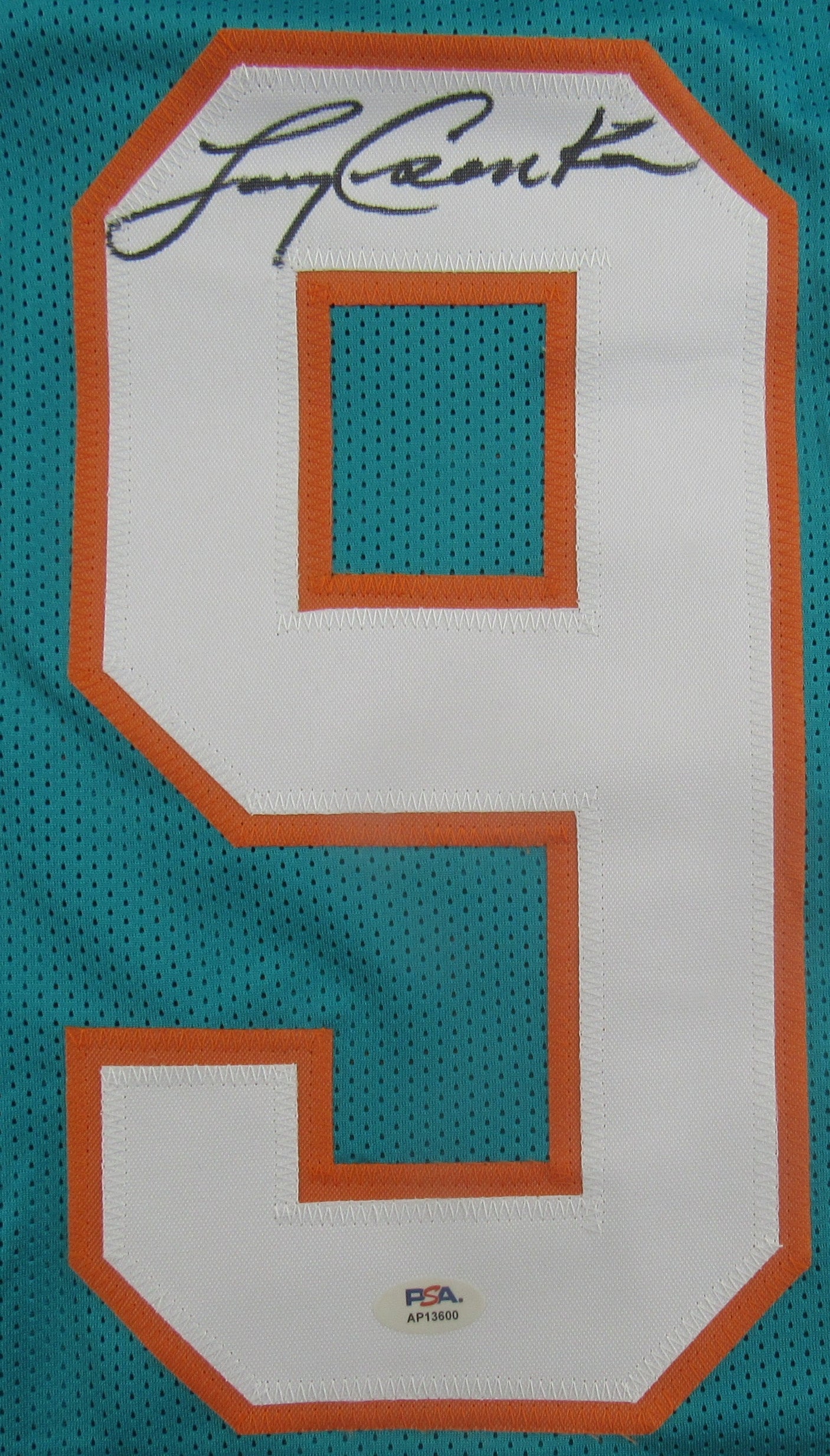 Larry Csonka Signed Auto Replica Dolphins Jersey PSA/DNA II