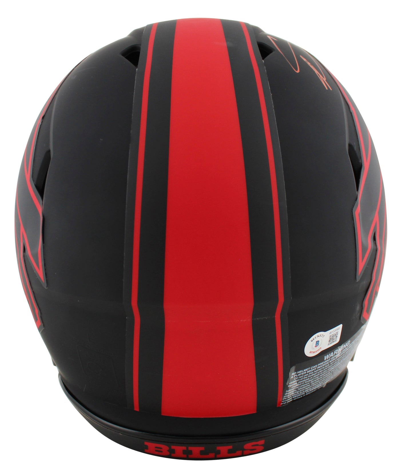 Bills Stefon Diggs Signed Eclipse Full Size Speed Proline Helmet BAS W #W133068