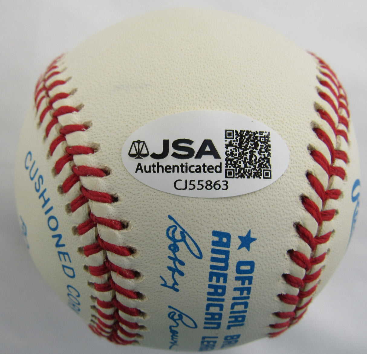 Nolan Ryan Signed Auto Rawlings Baseball JSA CJ55863