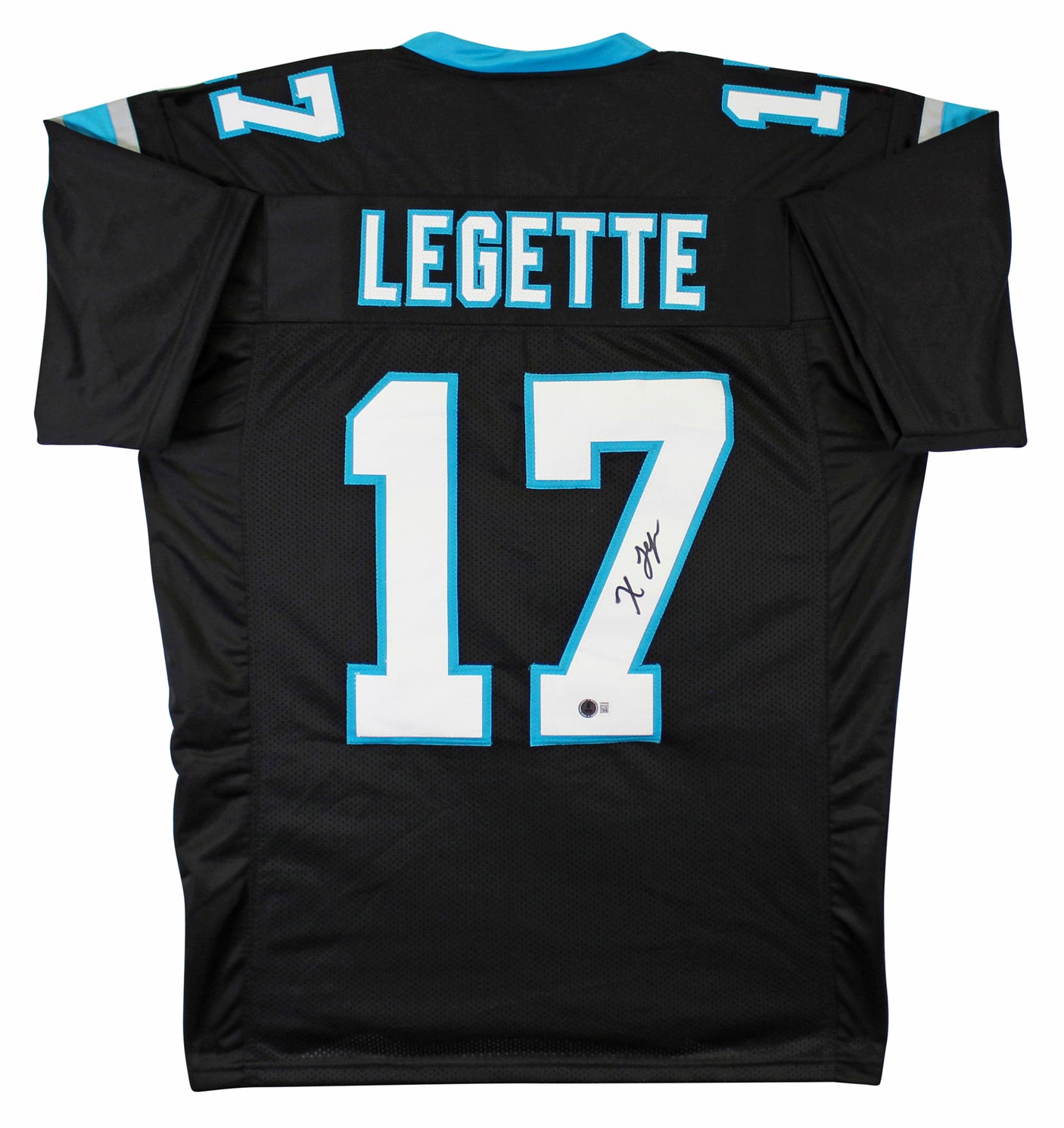 Xavier Legette Authentic Signed Black Pro Style Jersey Autographed BAS Witnessed