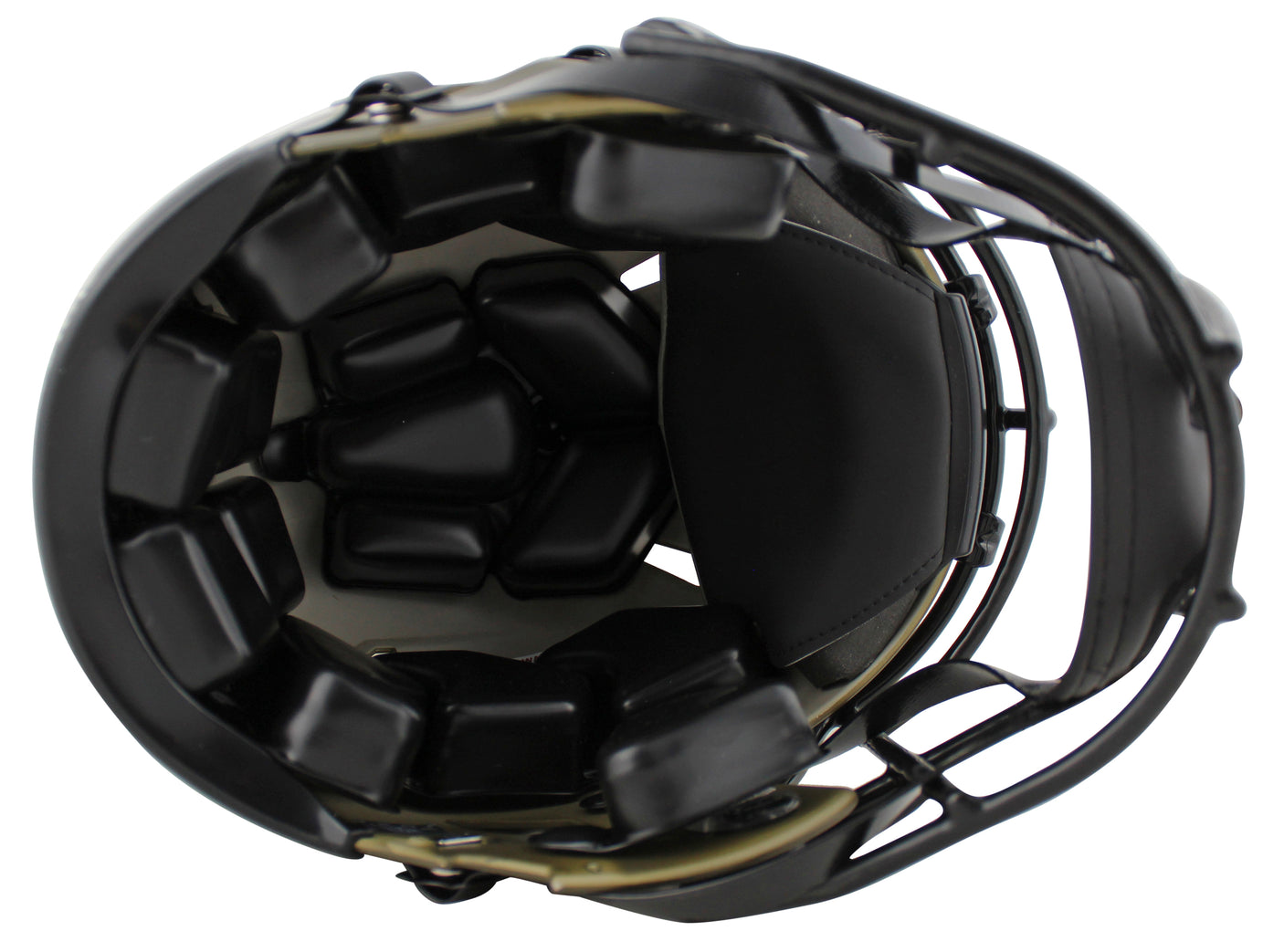 Cowboys Emmitt Smith Signed Salute To Service F/S Speed Proline Helmet BAS Wit