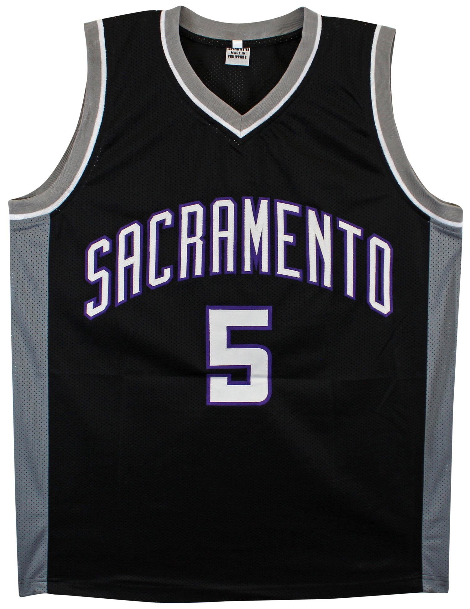De'Aaron Fox Authentic Signed Black Pro Style Jersey Autographed BAS Witnessed
