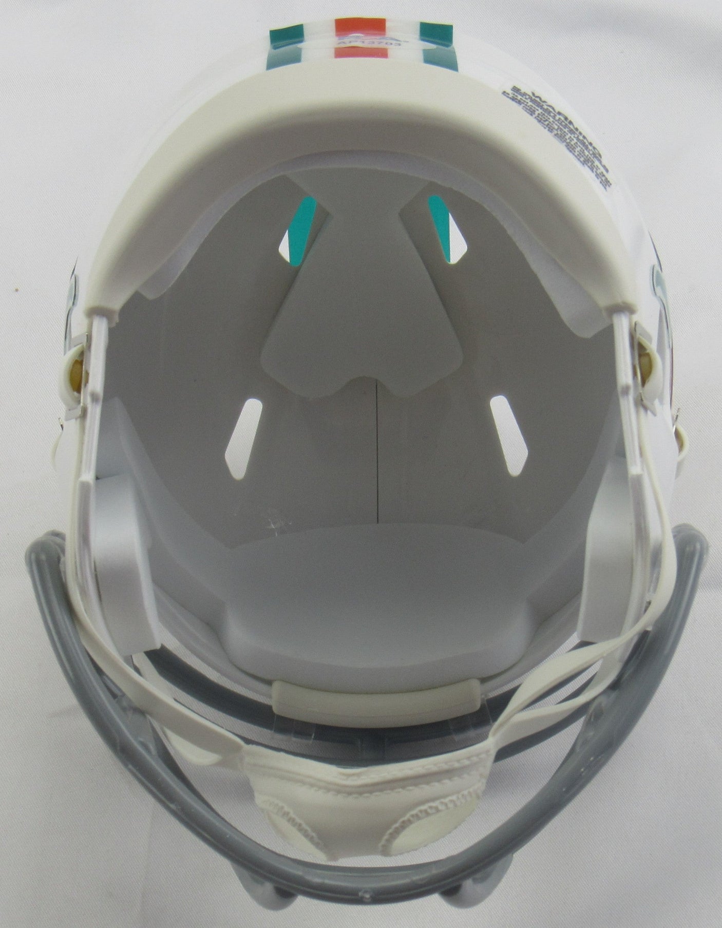 Larry Csonka Signed Auto Replica Dolphins Mini Helmet PSA/DNA